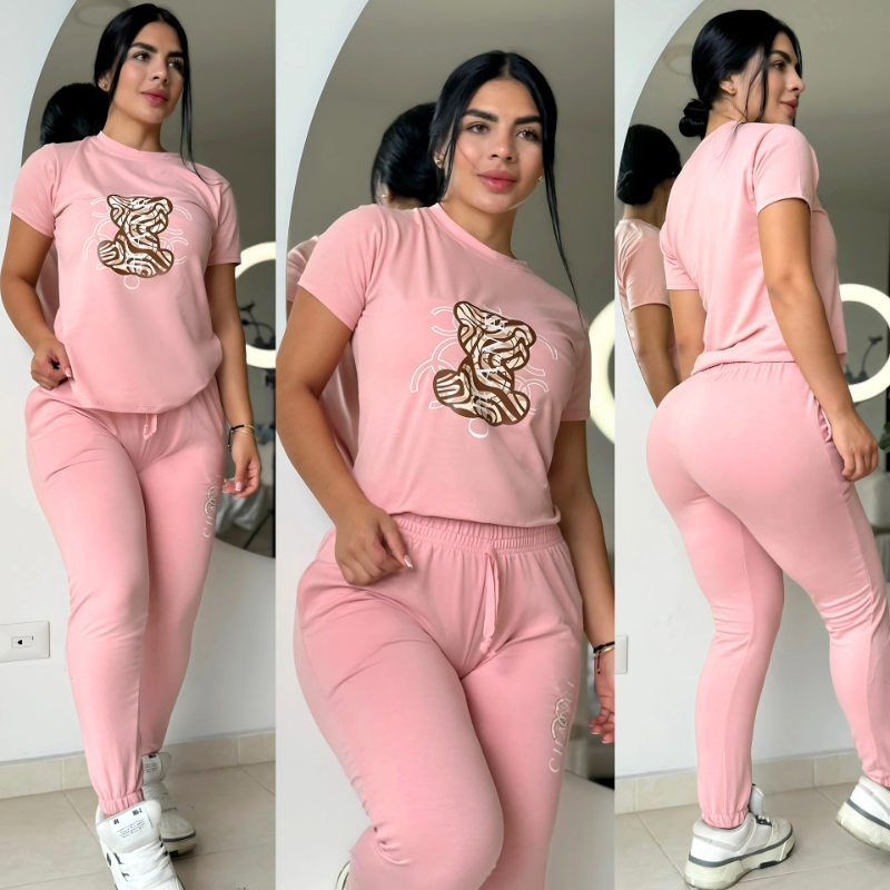 Jogger Bota Tubo Unicolor Chanel