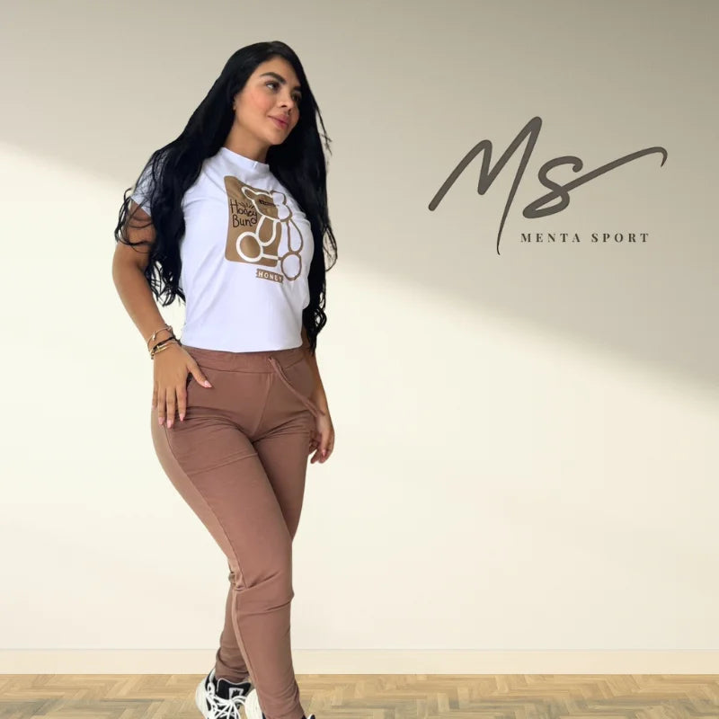 Jogger Bota Recta Honey