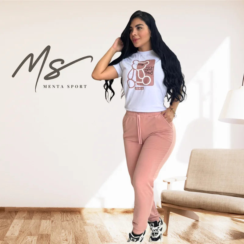 Jogger Bota Recta Honey