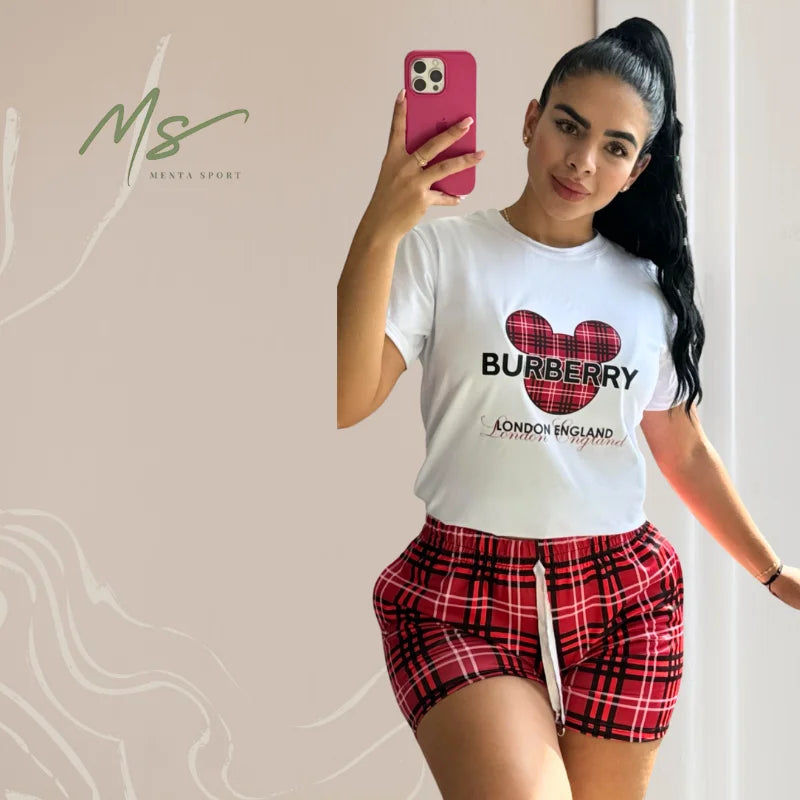 Short Cuadros Burberry