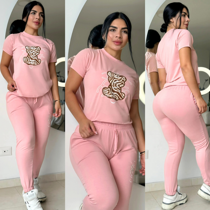 Jogger Bota Tubo Unicolor Chanel