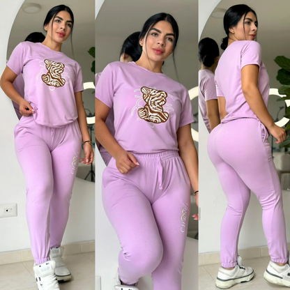 Jogger Bota Tubo Unicolor Chanel