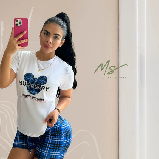 Short Cuadros Burberry